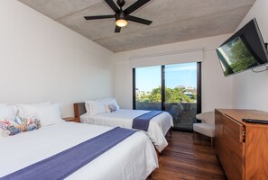 Deluxe Apartment, 2 Bedrooms, Kitchen, City View