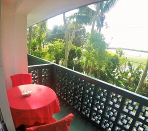 Economy Quadruple Room, 1 Bedroom, Kitchenette, Sea Facing (Self-Catering) | Terrace/patio