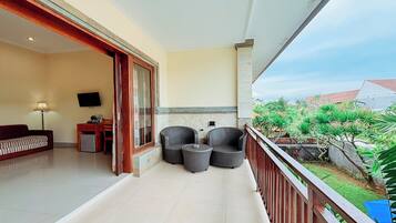 Deluxe-Doppelzimmer | Terrasse/Patio