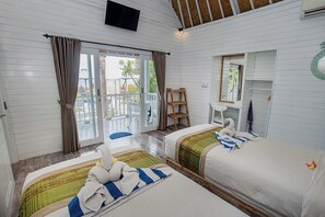 Family Room, Ocean View | In-room safe, desk, blackout drapes, free WiFi - Grand Sea View Lembongan (Lembongan Island)