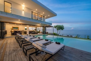 Namaskar Villa - Five-bedroom Villa With Private Pool And Sea View | Living area