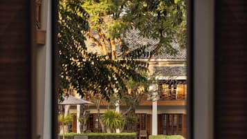 Vue sur le jardin