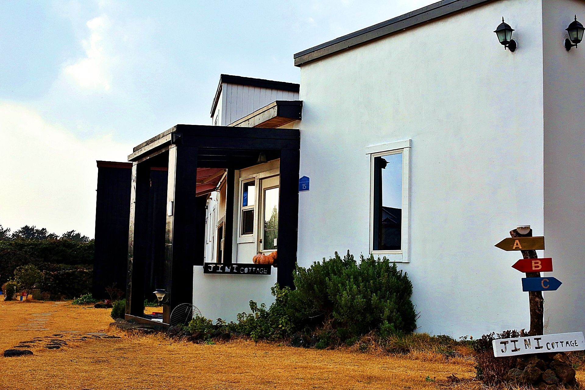 Facciata della struttura