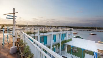 Uitzicht vanuit accommodatie