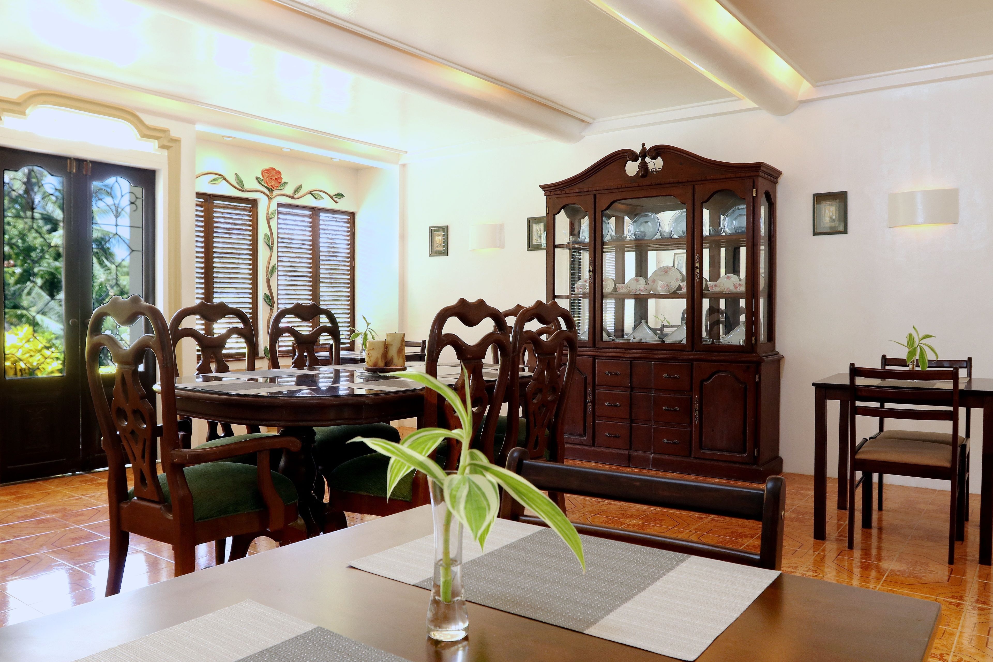 breakfast, lunch, dinner served; filipino cuisine, garden views