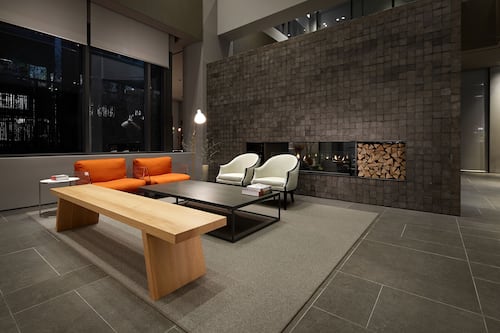 Lobby sitting area