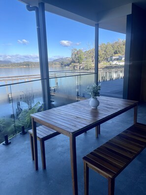 Luxury Studio | Terrace/patio - Waterfront Apartments (Miandetta)
