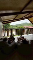 Family House, 2 Bedrooms, River View | Teres/patio