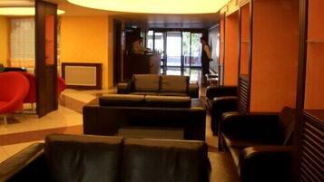 Sala de estar en el lobby