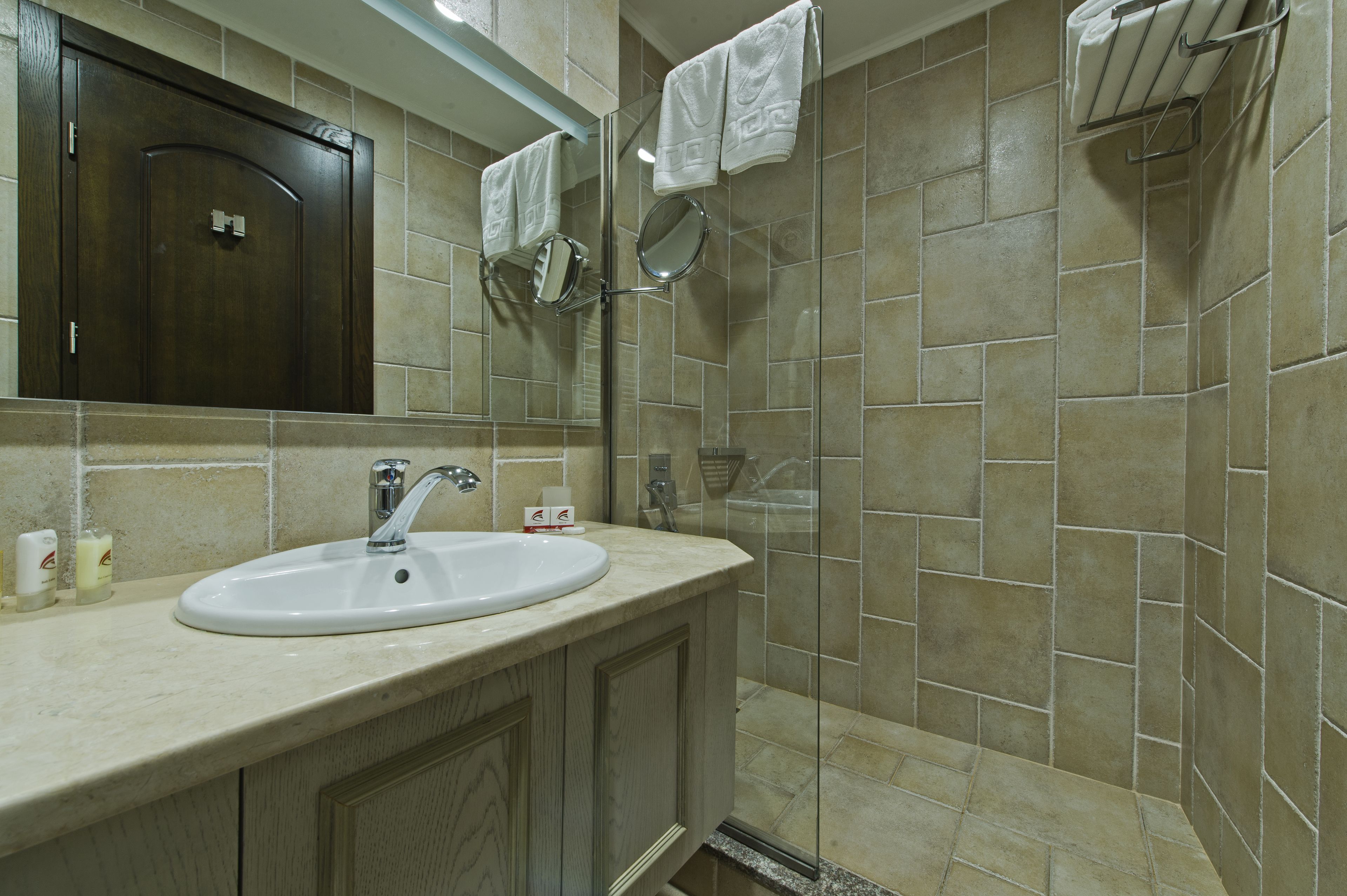 family room, 1 king bed, connecting rooms | bathroom | shower, free toiletries, hair dryer, bidet