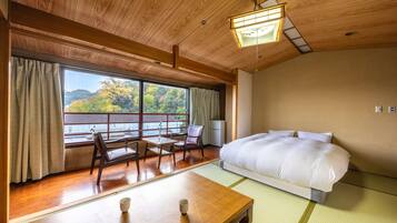 Chambre double de style japonais | Draps fournis