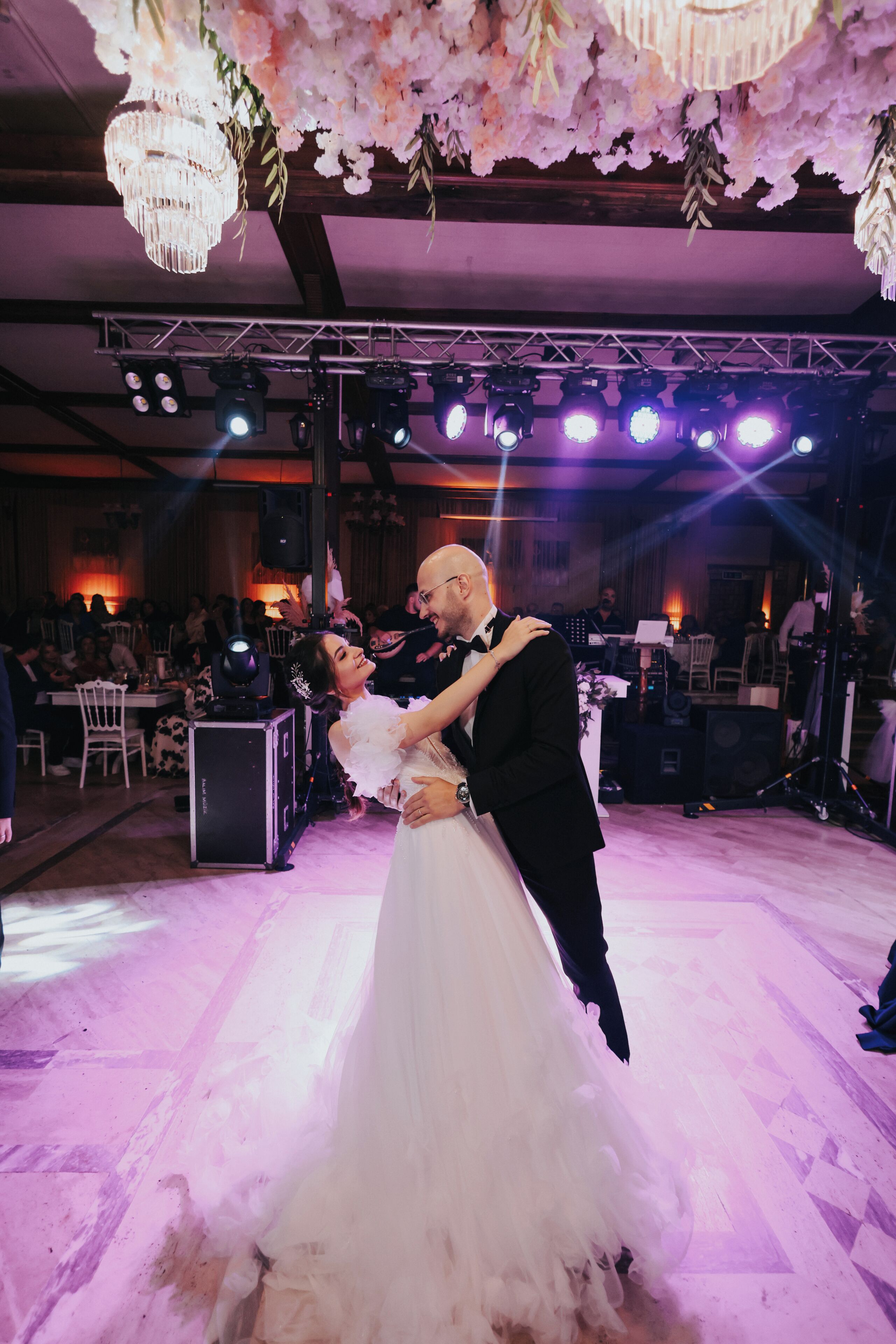 outdoor wedding area