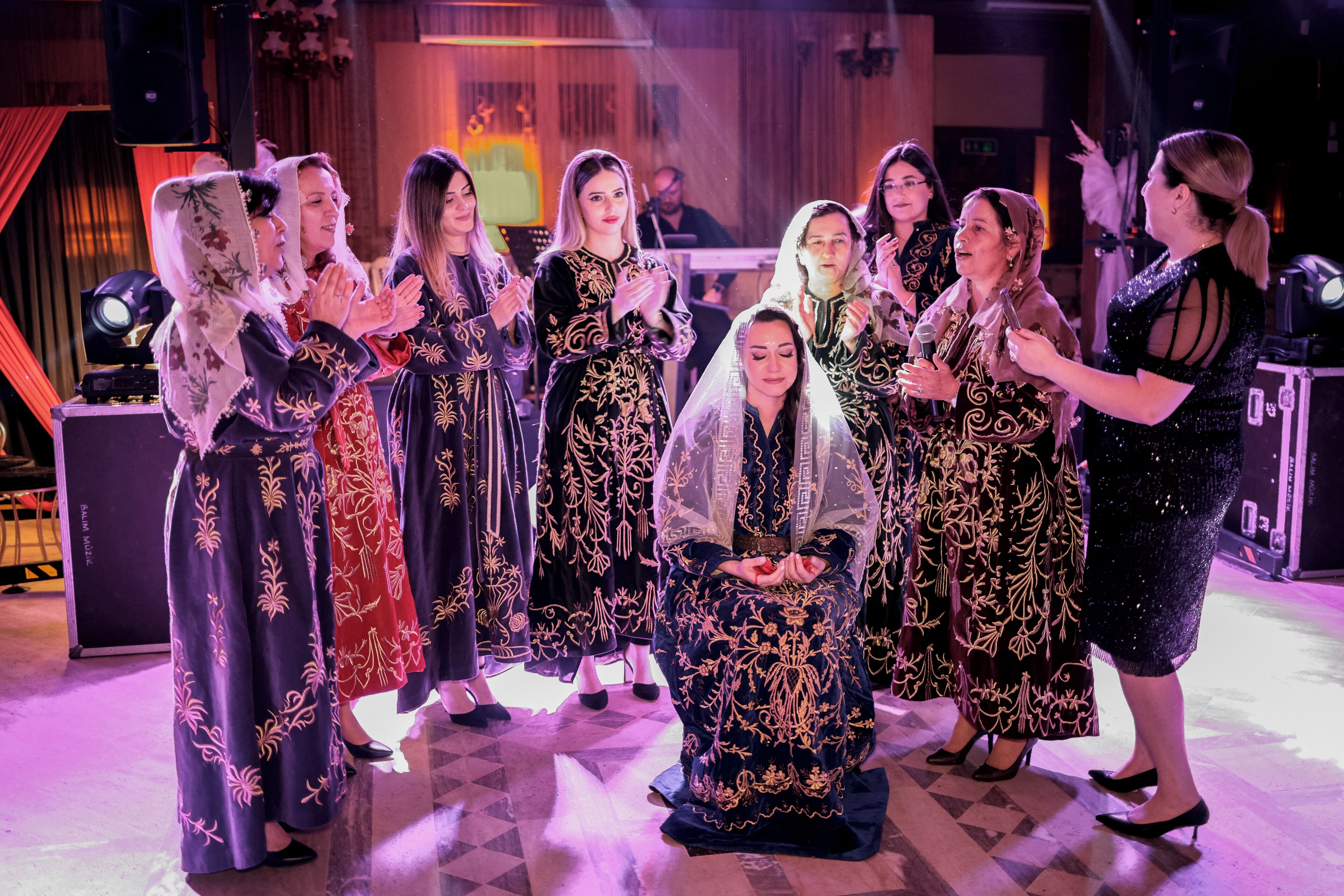 outdoor wedding area