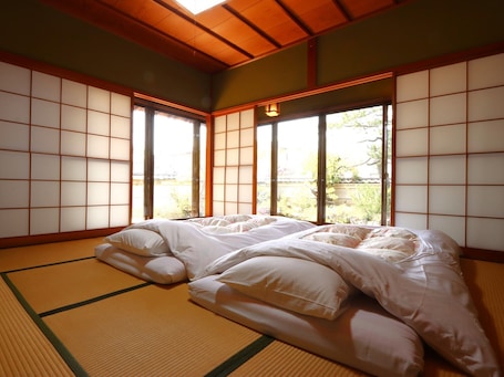 Japanese Style Room, 8 Tatami, with Private Toilet (Take), Non Smoking | 2 bedrooms, in-room safe, free WiFi