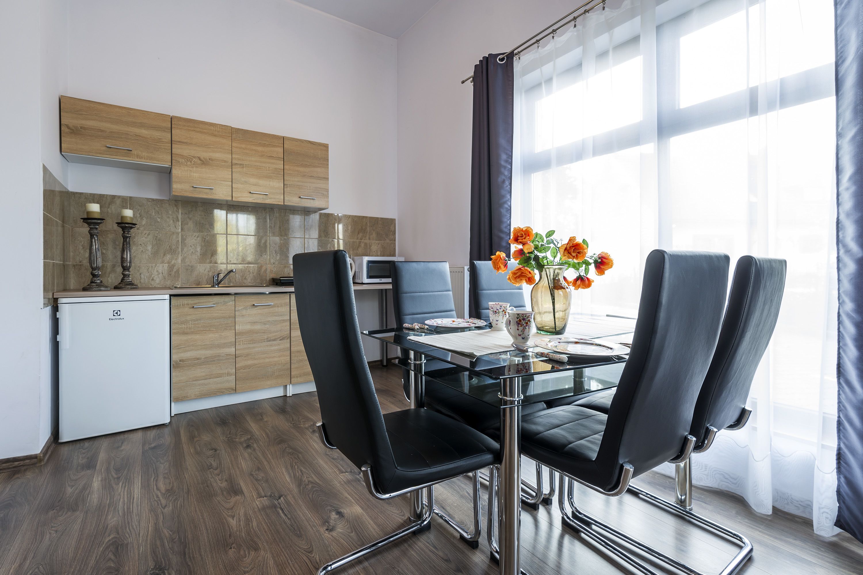 Apartment, 2 Schlafzimmer, Gartenblick (3A Bologne) | Eigene Kochnische