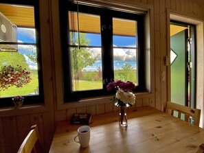 Blick auf den Garten