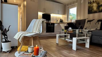 Smart-TV, filmkjøp, oppvarmet gulv og strømmetjenester