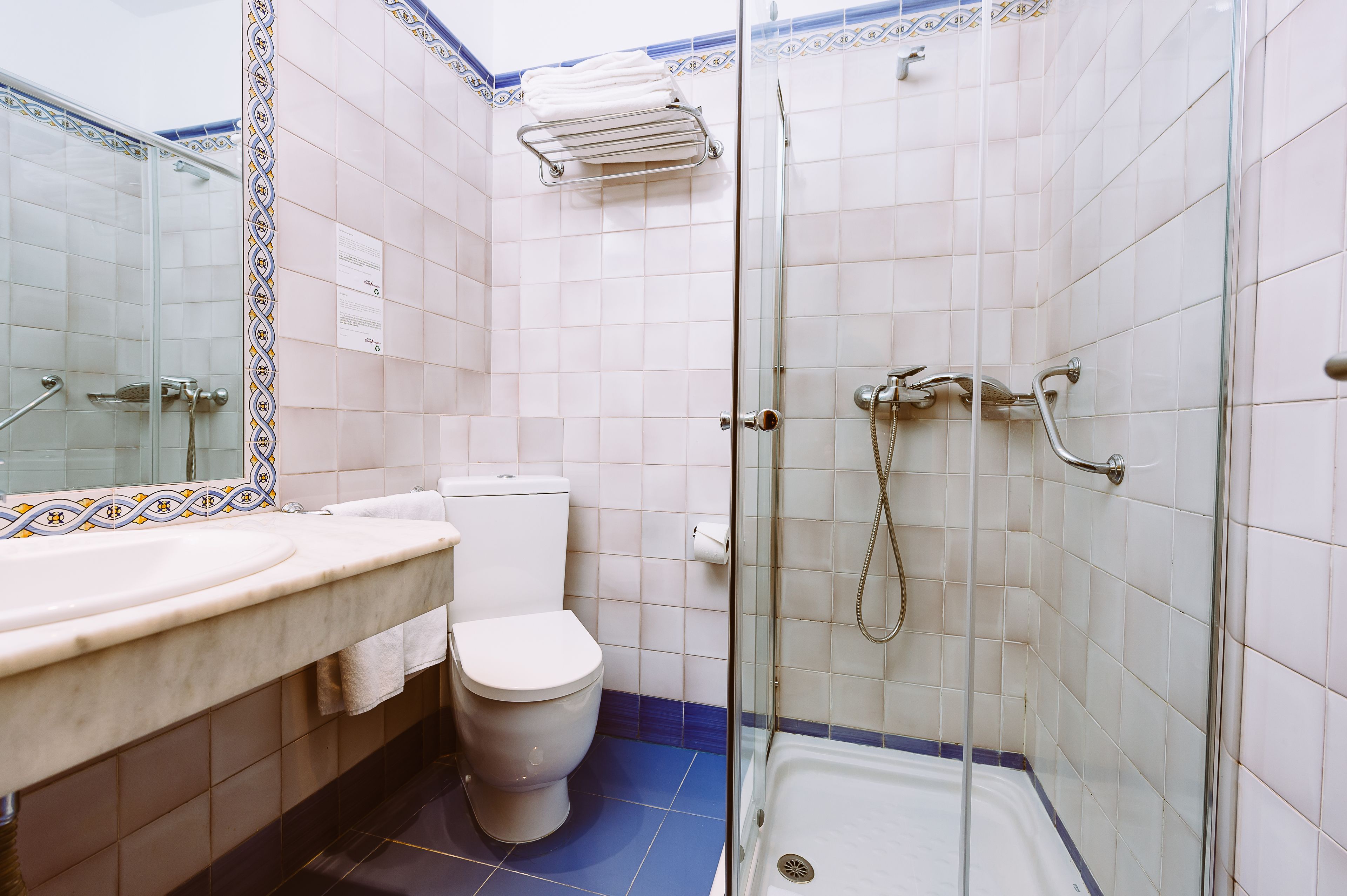 free toiletries, hair dryer, bidet, towels