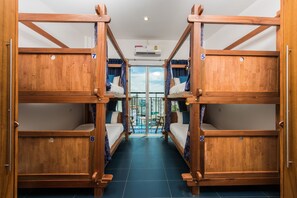 Deluxe Quadruple Room, Mixed Dorm, Smoking, Sea View | View from room