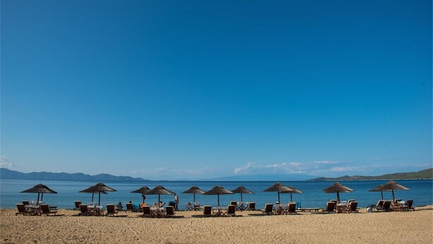 Private beach nearby