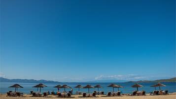 Private beach nearby