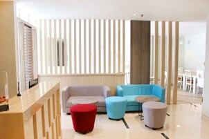 Sala de estar en el lobby