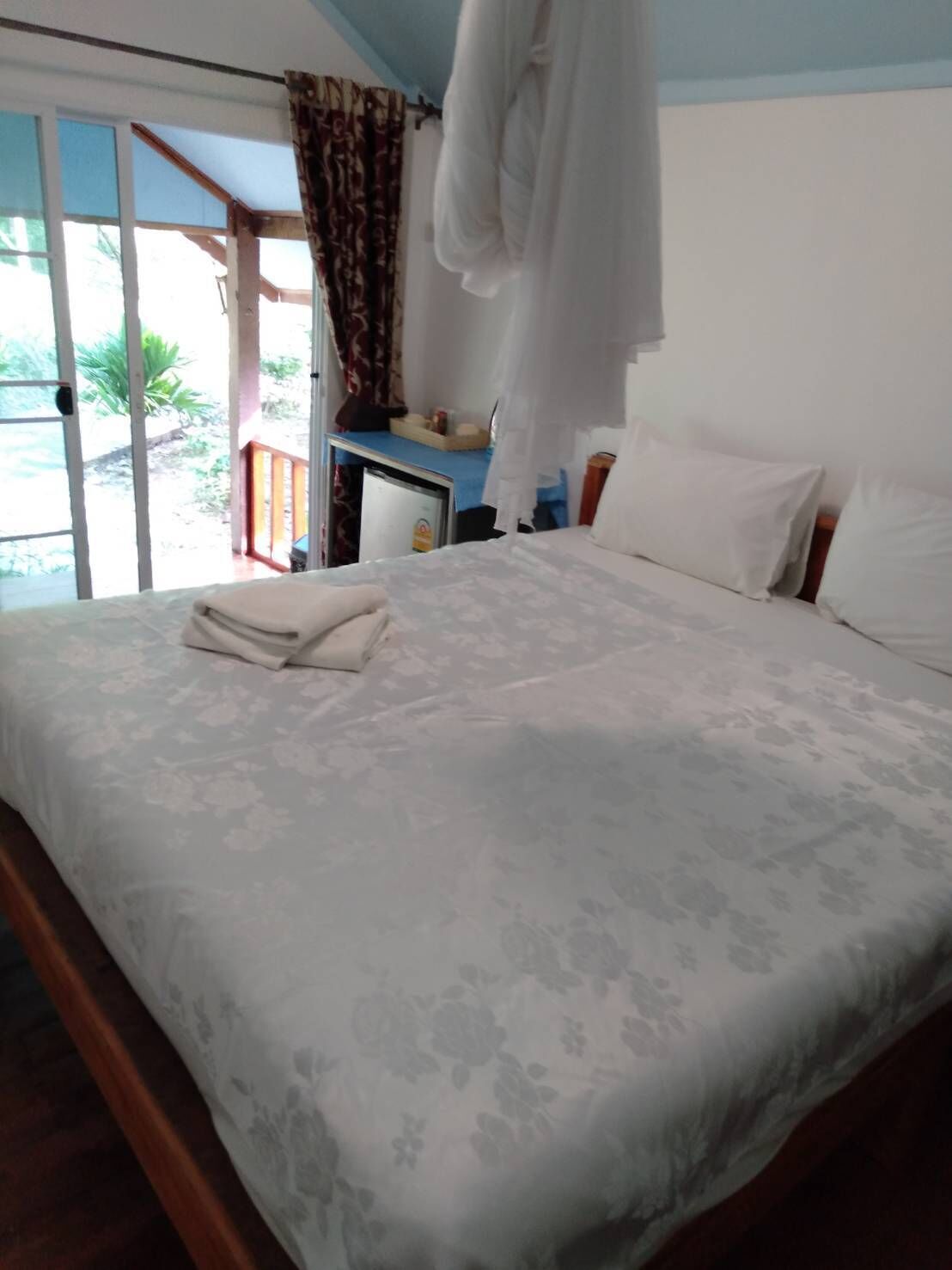 big bungalow with fan | view from room