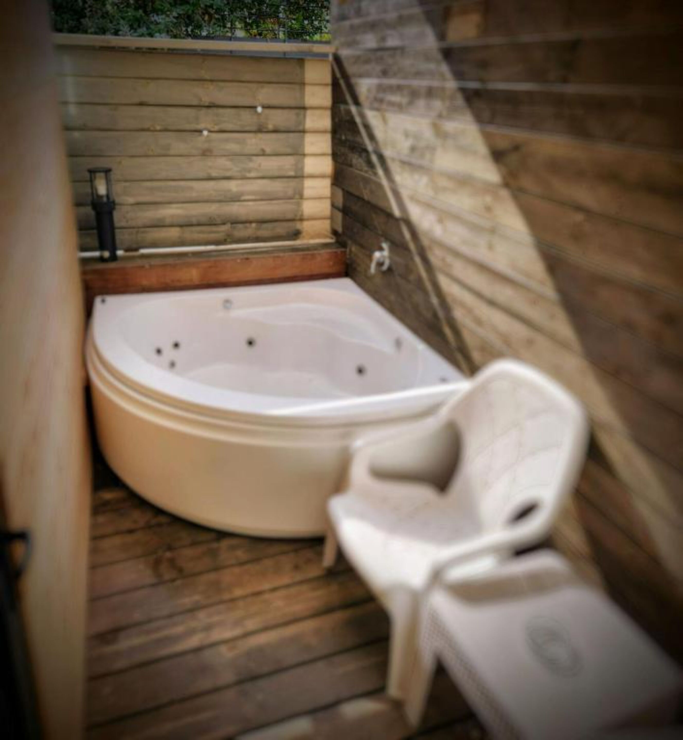 rooftop suite with private hot tub | view from room