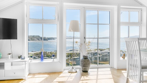 Panoramic Apartment | Living area - Lauvøy Feriesenter (Askøy)