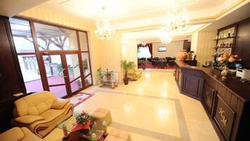 Sitzecke in der Lobby