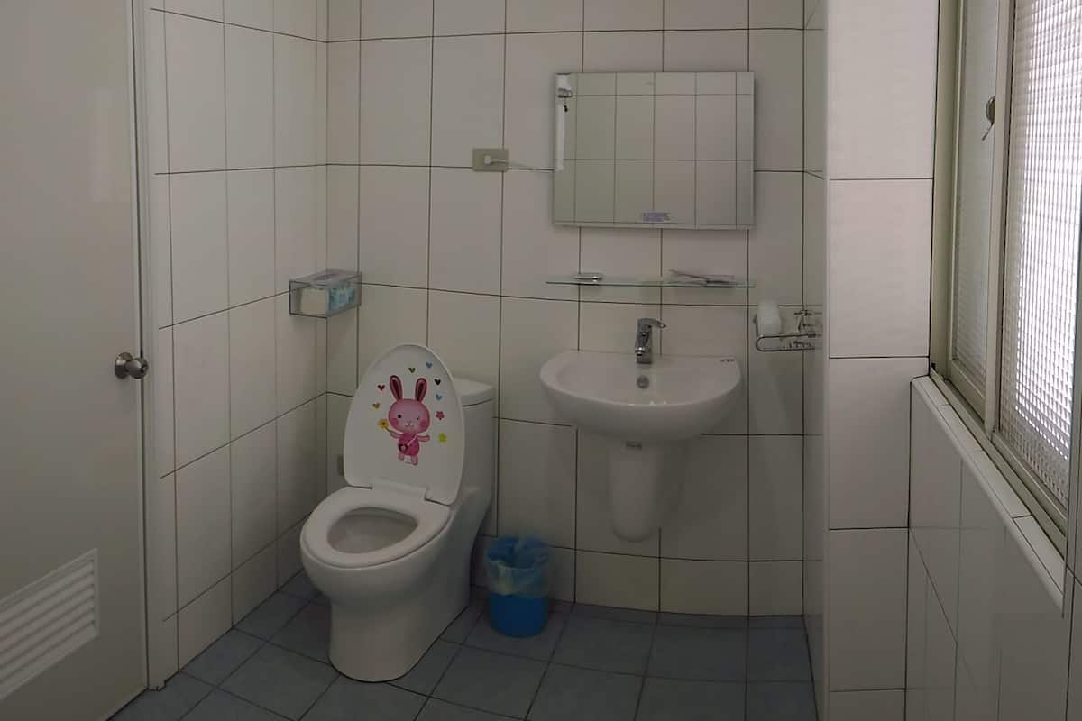 Penthouse familiar, 1 habitación | Baño | Regadera, amenidades de baño gratuitas, secadora de cabello, pantuflas