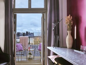 Double Room, Balcony | Free WiFi, bed sheets - City Hotel Söder (Stockholm)