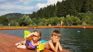 Seasonal outdoor pool