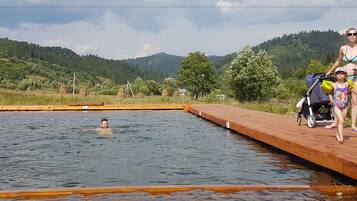 Seasonal outdoor pool
