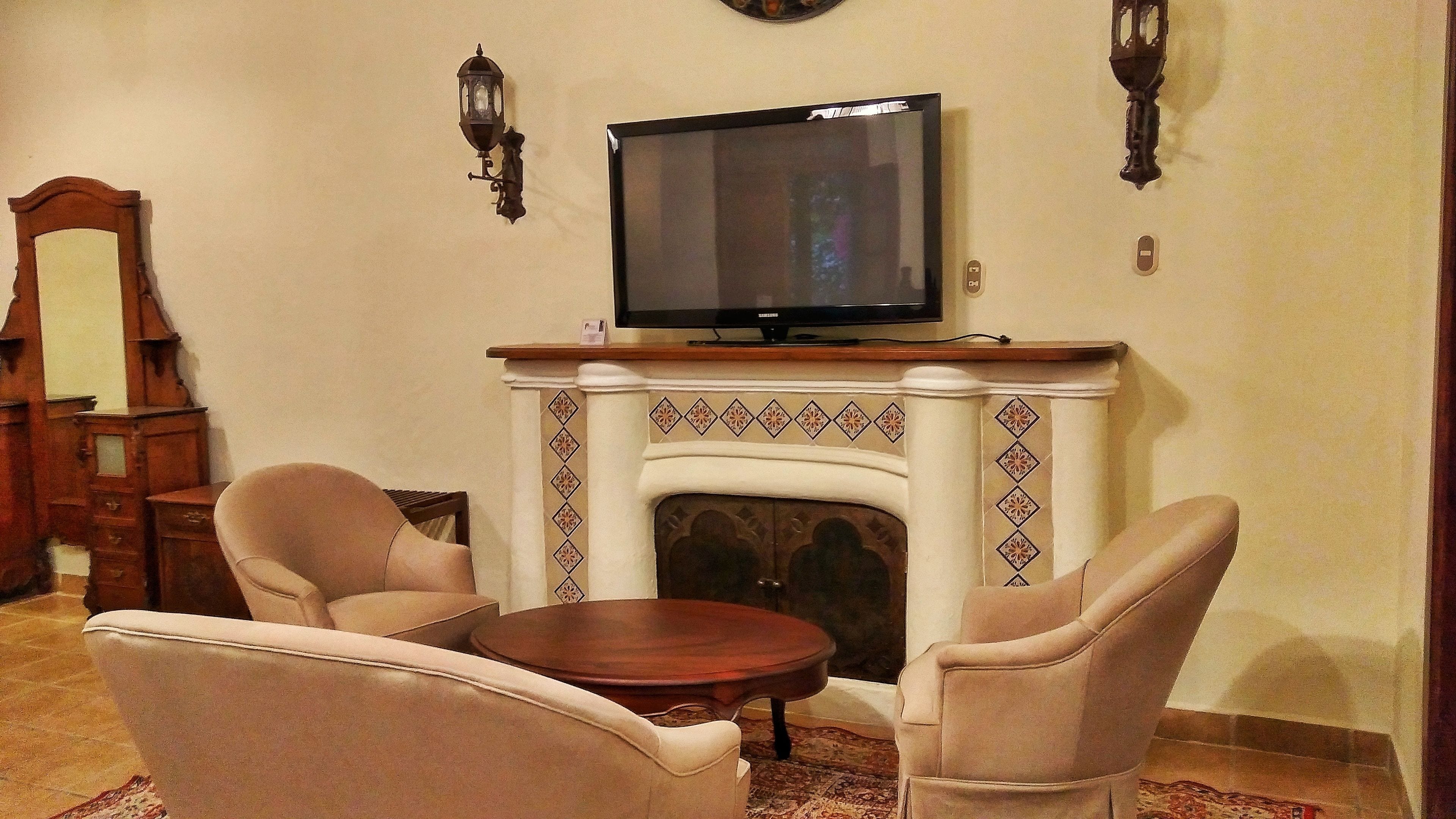 triple room | living area | 55-inch flat-screen tv with cable channels, tv