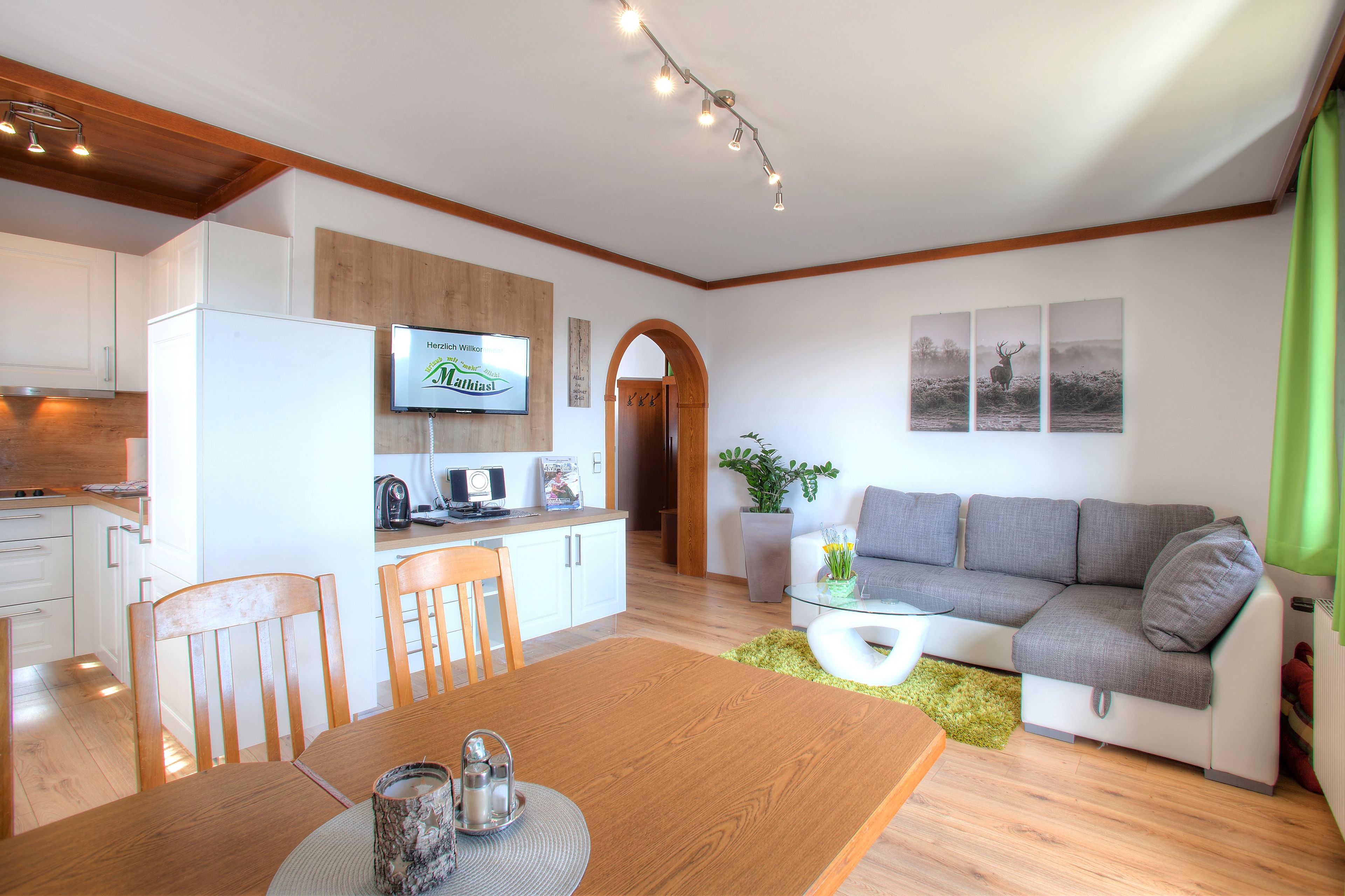 Apartment, 1 Bedroom, Lake View | In-room dining