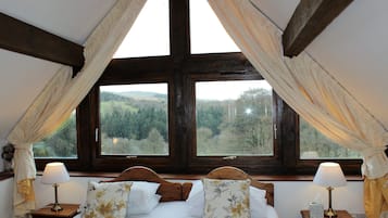 Luksusmökki, oma kylpyhuone, vuoristonäköala (Swallows Cottage) | 1 makuuhuone