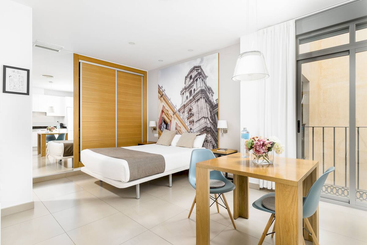 스튜디오 | 고급 침구, 객실 내 금고, 암막 커튼, 방음 설비