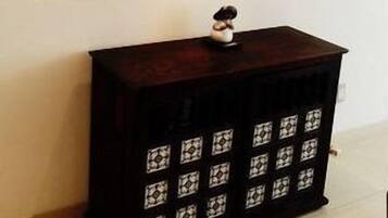 Family Apartment, 3 Bedrooms | Living area | 35-inch flat-screen TV with cable channels, TV