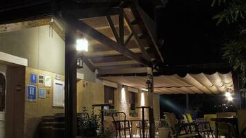 Front of property - evening/night