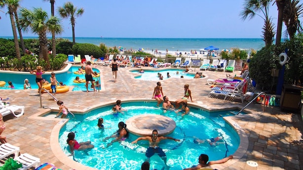 Pool - Coral Beach Resort by Elliott Beach Rentals (Myrtle Beach)