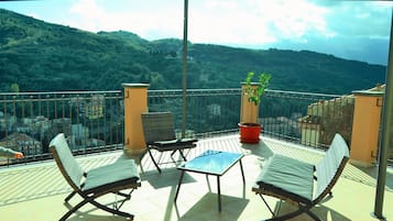 Vue sur les montagnes