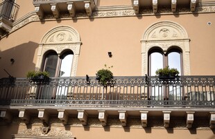 Facciata della struttura