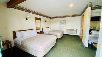 Deluxe Room, 2 Queen Beds, Refrigerator & Microwave