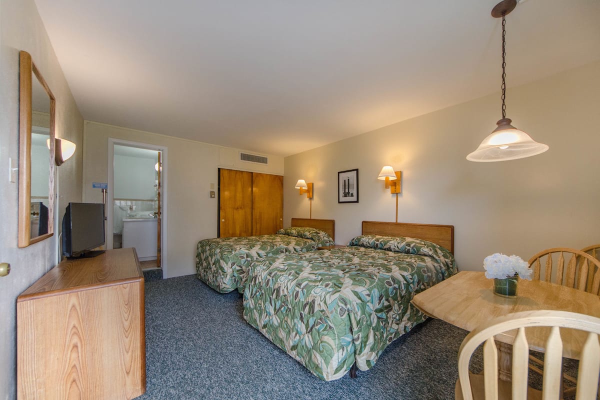 Landview with Balcony two room motel suite (E) | Iron/ironing board, rollaway beds, free WiFi