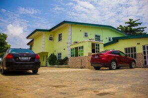 Façade de l’hébergement