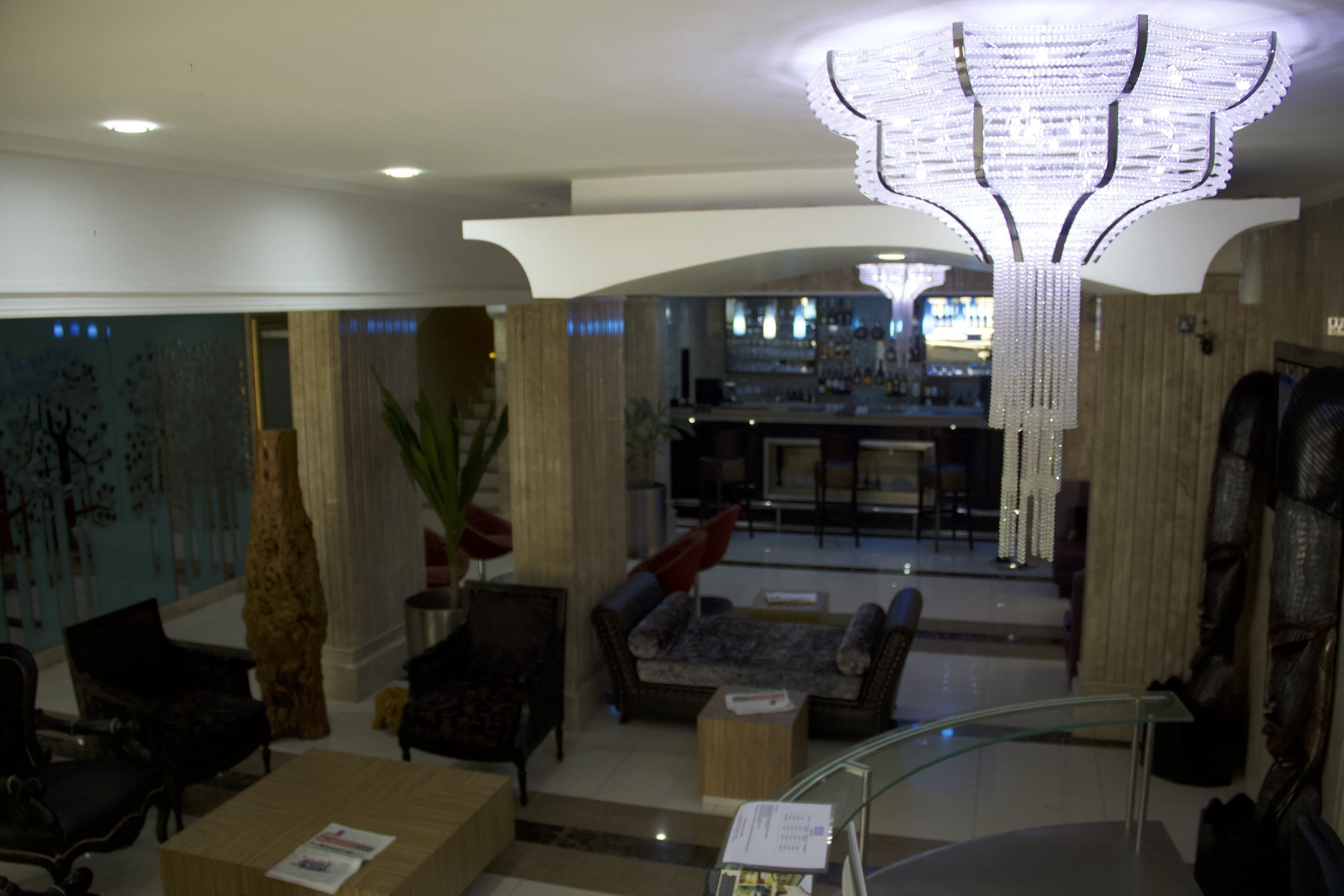 Lobby sitting area