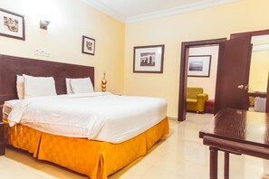 Habitació executiva | 1 dormitori, roba de llit d'alta qualitat i caixa forta a l'habitació 