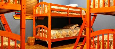 Individually decorated, individually furnished, iron/ironing board