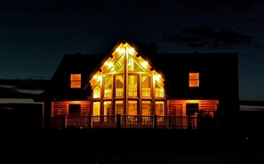 Front of property - evening/night